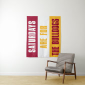 Samstage für The Bulldogs, Ferris Staat Wandteppich (Beispiel)