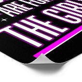 Samstage sind für die Mädchen Poster (Ecke)