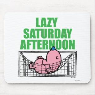 Samstagnachmittag mit Herrn Faul Mousepad