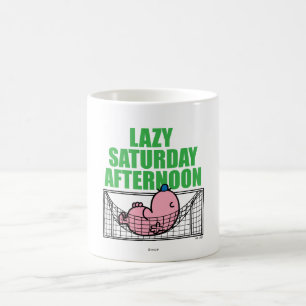 Samstagnachmittag mit Herrn Lazy Kaffeetasse