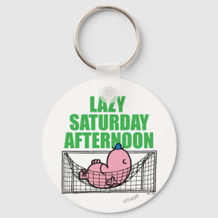 Samstagnachmittag mit Herrn Lazy Schlüsselanhänger