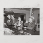 Samstagnacht im Saloon, 1937 Postkarte (Vorderseite)