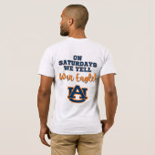 Samstags Yell - Auburn TShirt (Schwarz voll)