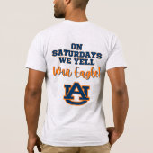 Samstags Yell - Auburn TShirt (Rückseite)