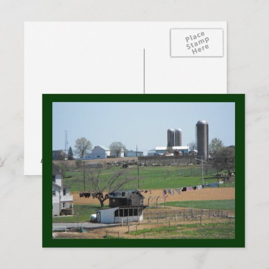 ~ Samstagvormittag ~ Postkarte (Vorne/Hinten)