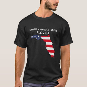 Samsula Spruce Creek Florida USA Staat America Tra T-Shirt