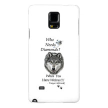 Samsung Anmerkung 4 Case - Wolf Mountain Sanctuary