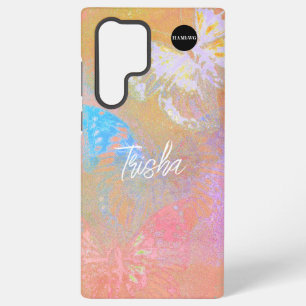 Samsung Case Butterfly Mix Distressed HAMbyWG Galaxy Hülle