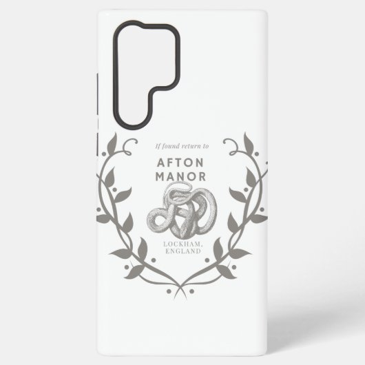 Samsung Case if found return to HHBB Galaxy Hülle (Rückseite)