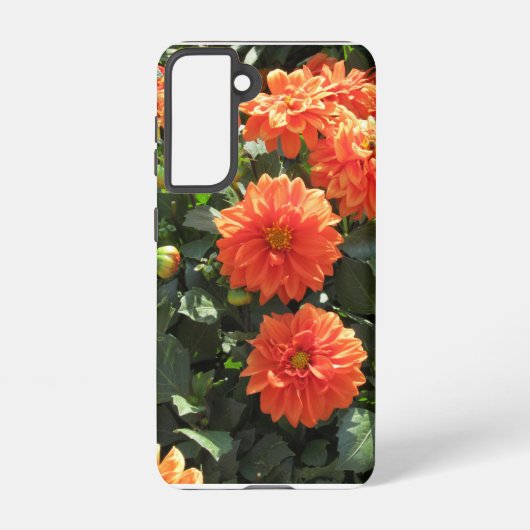 Samsung Designer Floral Art Foto Phone Case Galaxy Hülle (Rückseite)