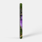 SAMSUNG GALAXY 21 Case LILA BLUME STYLE DESIGN Hülle (Rechte Seite)