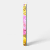 SAMSUNG GALAXY 21 Case LILA BLUME STYLE DESIGN Hülle (Linke Seite)