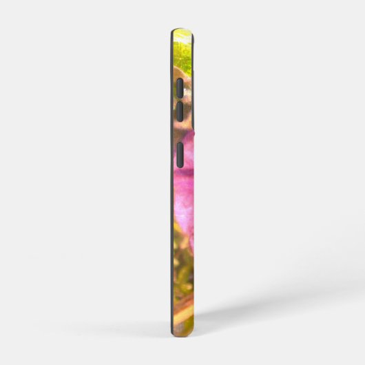 SAMSUNG GALAXY 21 Case LILA BLUME STYLE DESIGN Samsung Galaxy Hülle (Rechte Seite)