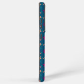 Samsung Galaxy 21 Ultra Tough Case. Blumendesign Samsung Galaxy Hülle (Rechte Seite)