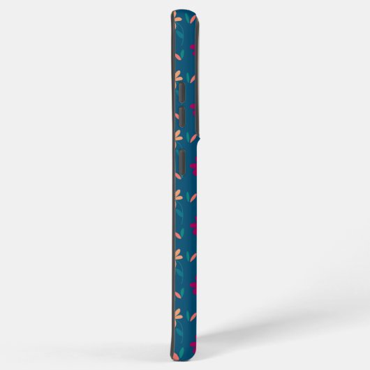 Samsung Galaxy 21 Ultra Tough Case. Blumendesign Samsung Galaxy Hülle (Rechte Seite)