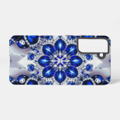 Samsung Galaxy S21 Case Blue Hülle (Rückseite (Horizontal))