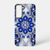 Samsung Galaxy S21 Case Blue Samsung Galaxy Hülle (Rückseite)