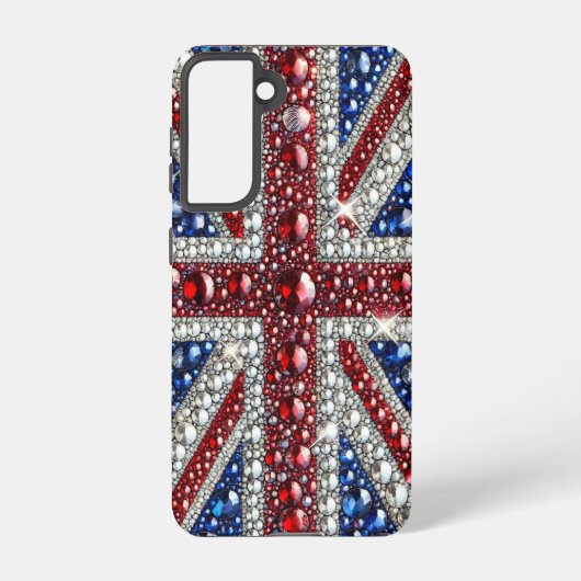 Samsung Galaxy S21 Case British Colors Hülle (Rückseite)