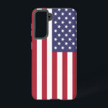 Samsung Galaxy S21 Case Flag der USA Samsung Galaxy Hülle<br><div class="desc">Mit unserem exklusiven Handy-Cover unter der Flagge der Vereinigten Staaten verwandeln Sie Ihre Samsung Galaxy S21 in ein stolzes Symbol des amerikanischen Erbes! Mit viel Liebe zum Detail gestaltet, geht dieses Handy über die Funktionalität hinaus und feiert die reiche Geschichte und Einheit der US Flagge. Das ikonische Design zeigt stolz...</div>