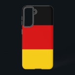 Samsung Galaxy S21 Case Flag Deutschland Hülle<br><div class="desc">Mit unserem exklusiven Cover unter der Flagge Deutschlands verwandeln Sie Ihre Samsung Galaxy S21 in ein Symbol des deutschen Stolzes! Mit viel Liebe zum Detail gestaltet, präsentiert dieses Cover stolz das ikonische Design der deutschen Fahne. Die Flagge zeichnet sich durch drei horizontale Streifen aus Schwarz, Rot und Gold aus, die...</div>