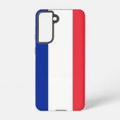Samsung Galaxy S21 Case Flag (Frankreich) Samsung Galaxy Hülle (Rückseite)