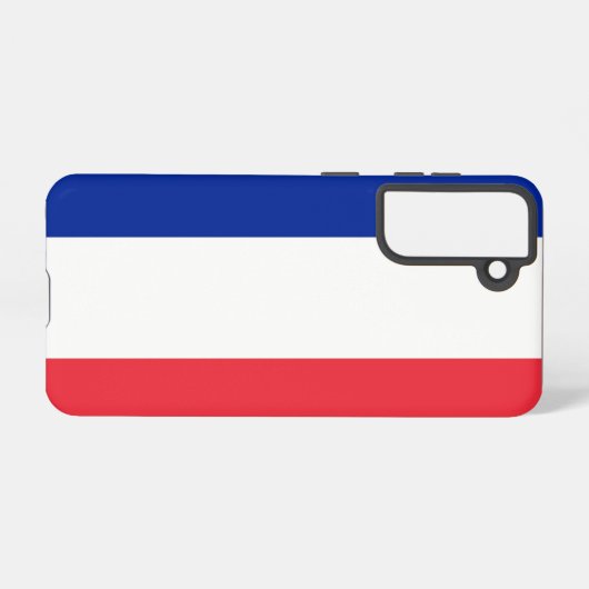 Samsung Galaxy S21 Case Flag (Frankreich) Samsung Galaxy Hülle (Rückseite (Horizontal))