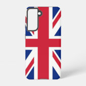 Samsung Galaxy S21 Case Flag Großbritannien Samsung Galaxy Hülle (Rückseite)