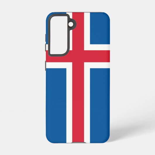 Samsung Galaxy S21 Case Flag Island Hülle (Rückseite)