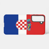 Samsung Galaxy S21 Case Flag Kroatien Hülle (Rückseite (Horizontal))