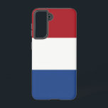 Samsung Galaxy S21 Case Flag Niederlande Samsung Galaxy Hülle<br><div class="desc">Das Samsung SGH-E900 Digitalkamera ist mit dem Samsung SGH-E21 ausgestattet und bietet eine Vielzahl von Funktionen. Dieses Cover wurde mit viel Liebe zum Detail gestaltet und zeigt stolz die ikonische Trifarbe Rot, Weiß und Blau, die die Geschichte, Kultur und nationale Identität der Niederlande symbolisiert. Egal, ob Sie pendeln, reisen oder...</div>