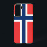 Samsung Galaxy S21 Case Flag Norwegen Hülle<br><div class="desc">Mit der exklusiven Handyabdeckung mit der fetten und ikonischen Fahne Norwegens können Sie Ihre Samsung Galaxy S21 noch weiter verbessern. Dieses Cover wurde mit Präzision und Sorgfalt erstellt und schützt nicht nur Ihr Gerät, sondern feiert auch Norwegens reichhaltiges Kulturerbe. Das Design zeigt das markante rote, weiße und blaue Kreuz, das...</div>
