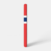 Samsung Galaxy S21 Case Flag Norwegen Samsung Galaxy Hülle (Linke Seite)