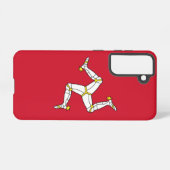 Samsung Galaxy S21 Case Flag of Isle of Man Hülle (Rückseite (Horizontal))