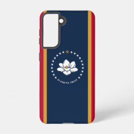 Samsung Galaxy S21 Case Flag of Mississippi Hülle