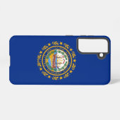 Samsung Galaxy S21 Case Flag of New Hampshire Hülle (Rückseite (Horizontal))