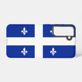 Samsung Galaxy S21 Case Flag of Quebec, Canada Samsung Galaxy Hülle (Rückseite (Horizontal))