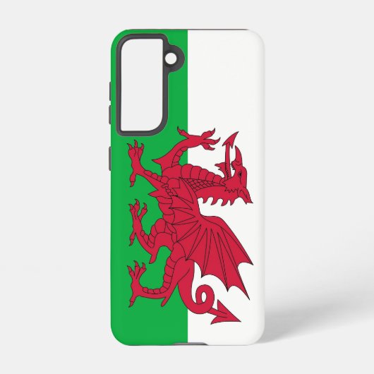 Samsung Galaxy S21 Case Flag of Wales Hülle (Rückseite)