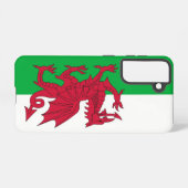 Samsung Galaxy S21 Case Flag of Wales Samsung Galaxy Hülle (Rückseite (Horizontal))