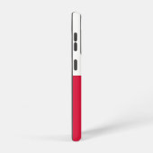 Samsung Galaxy S21 Case Flag (Polen) Samsung Galaxy Hülle (Rechte Seite)