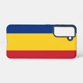 Samsung Galaxy S21 Case Flag Rumänien Samsung Galaxy Hülle (Rückseite (Horizontal))