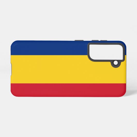 Samsung Galaxy S21 Case Flag Rumänien Samsung Galaxy Hülle (Rückseite (Horizontal))