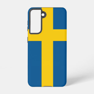 Samsung Galaxy S21 Case Flag (Schweden) Samsung Galaxy Hülle