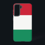 Samsung Galaxy S21 Case Flag Ungarn Hülle<br><div class="desc">Mit unserem exklusiven Cover mit der ungarischen Flagge verwandeln Sie Ihre Samsung Galaxy S21 in ein Symbol des ungarischen Stolzes! Mit viel Liebe zum Detail gestaltet, zelebriert dieser Titel das reiche Kulturerbe Ungarns. Das Design zeigt stolz das ikonische Triballmuster von roten, weißen und grünen horizontalen Streifen, die Farbe, Treue und...</div>
