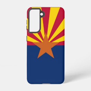 Samsung Galaxy S21 Case Flag von Arizona, USA. Samsung Galaxy Hülle