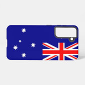 Samsung Galaxy S21 Case Flag von Australien Hülle (Rückseite (Horizontal))