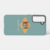 Samsung Galaxy S21 Case Flag von Delaware, USA. Hülle (Rückseite (Horizontal))