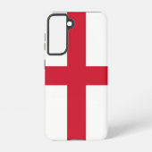 Samsung Galaxy S21 Case Flag von England Samsung Galaxy Hülle (Rückseite)