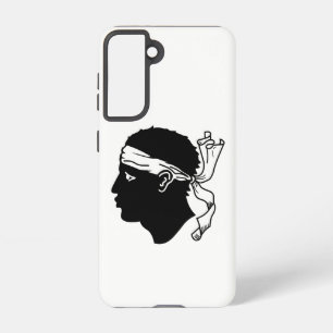 Samsung Galaxy S21 Case Flag von Korsika, Frankrei Hülle