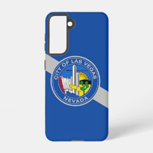 Samsung Galaxy S21 Case Flag von Las Vegas, Nevada Hülle