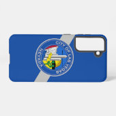 Samsung Galaxy S21 Case Flag von Las Vegas, Nevada Hülle (Rückseite (Horizontal))